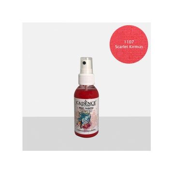 Cadence 100 ml 1107 Scarlet Kırmızı Your Fashion Sprey Kumaş Boyası