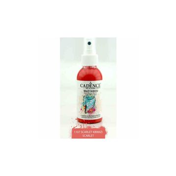 Cadence 100 ml 1107 Scarlet Kırmızı Your Fashion Sprey Kumaş Boyası