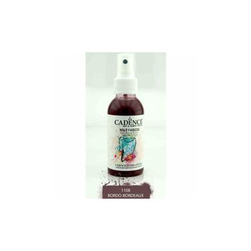 Cadence 100 ml 1108 Bordo Your Fashion Sprey Kumaş Boyası