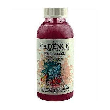 Cadence 100 ml 1108 Bordo Your Fashion Sprey Kumaş Boyası