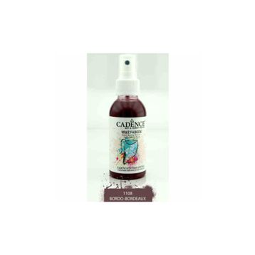 Cadence 100 ml 1108 Bordo Your Fashion Sprey Kumaş Boyası