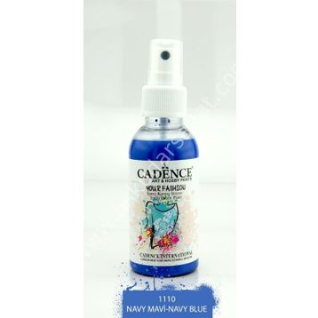 Cadence 100 ml 1110 Marin Mavi Your Fashion Sprey Kumaş Boyası
