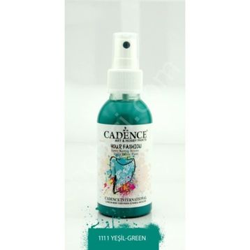 Cadence 100 ml 1111 Yeşil Your Fashion Sprey Kumaş Boyası
