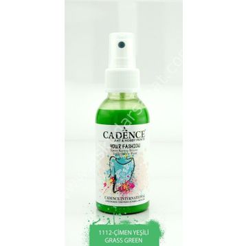Cadence 100 ml 1112 Çimen Yeşili Your Fashion Sprey Kumaş Boyası