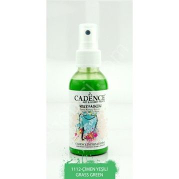 Cadence 100 ml 1112 Çimen Yeşili Your Fashion Sprey Kumaş Boyası