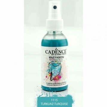 Cadence 100 ml 1115 Turkuaz Your Fashion Sprey Kumaş Boyası