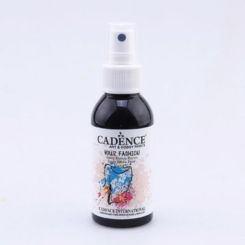 Cadence 100 ml 1119 Siyah Your Fashion Sprey Kumaş Boyası
