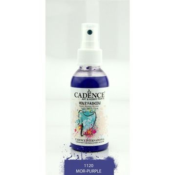 Cadence 100 ml 1120 Mor Your Fashion Sprey Kumaş Boyası