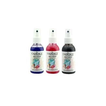 Cadence 100 ml 3'lü Sprey Kumaş Boyası