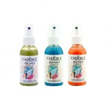 Cadence 100 ml 3'lü Sprey Kumaş Boyası
