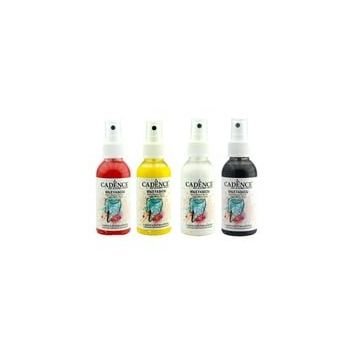 Cadence 100 ml 4'lü Siyah Sprey Kumaş Boyası