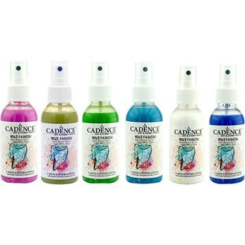 Cadence 100 ml 6'lı Sprey Kumaş Boyası
