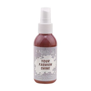 Cadence 100 ml FS-1122 Metalik Bakır Your Fashion Shine Sprey Kumaş Boyası
