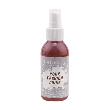 Cadence 100 ml FS-1122 Metalik Bakır Your Fashion Shine Sprey Kumaş Boyası