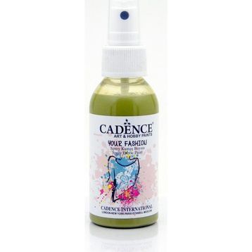 Cadence 100 ml Koyu Kivi Sprey Kumaş Boyası