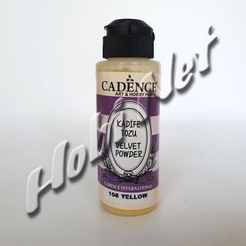 Cadence 108 120 ml Sarı Kadife Tozu