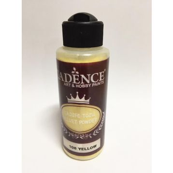 Cadence 108 120 ml Sarı Kadife Tozu