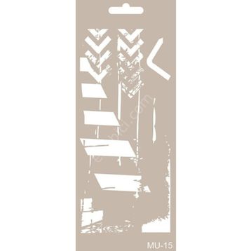 Cadence 10x20 cm MU-15 Mix Media Stencil