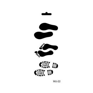 Cadence 10x20 cm MU-22 Mix Media Stencil