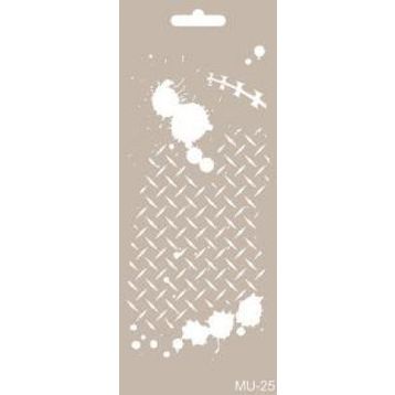 Cadence 10x20 cm MU-25 Mix Media Stencil