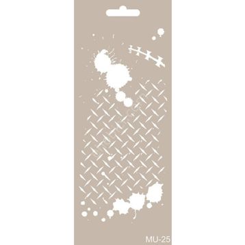 Cadence 10x20 cm MU-25 Mix Media Stencil
