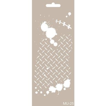 Cadence 10x20 cm MU-25 Mix Media Stencil