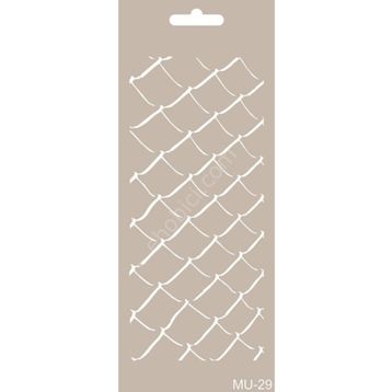 Cadence 10x20 cm MU-29 Mix Media Stencil