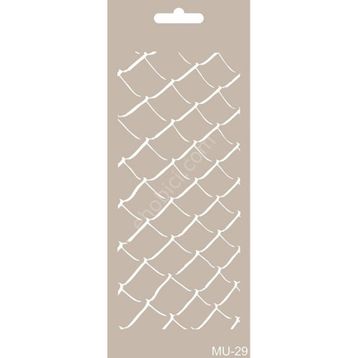 Cadence 10x20 cm MU-29 Mix Media Stencil