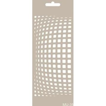 Cadence 10x20 cm MU-35 Mix Media Stencil