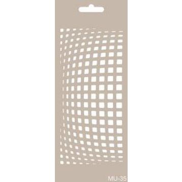 Cadence 10x20 cm MU-35 Mix Media Stencil