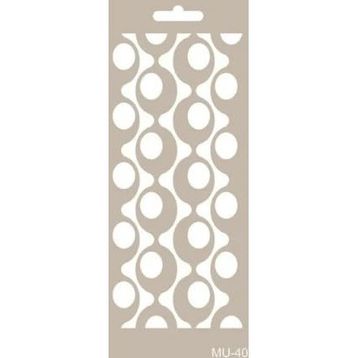 Cadence 10x20 cm MU-40 Mix Media Stencil