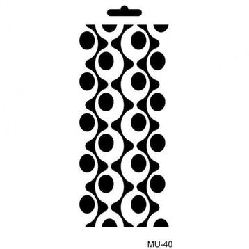 Cadence 10x20 cm MU-40 Mix Media Stencil