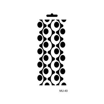 Cadence 10x20 cm MU-40 Mix Media Stencil