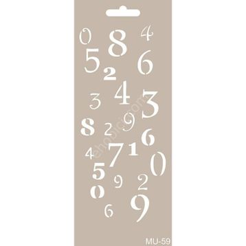Cadence 10x20 cm MU-59 Mix Media Stencil