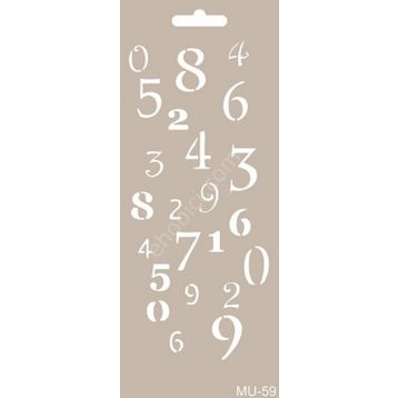 Cadence 10x20 cm MU-59 Mix Media Stencil