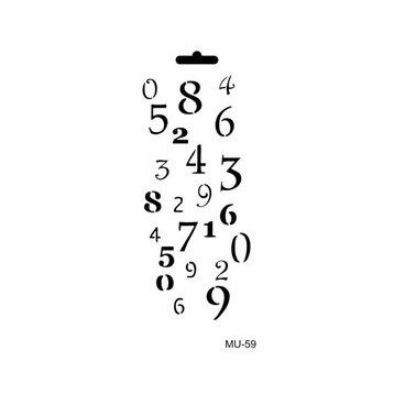 Cadence 10x20 cm MU-59 Mix Media Stencil
