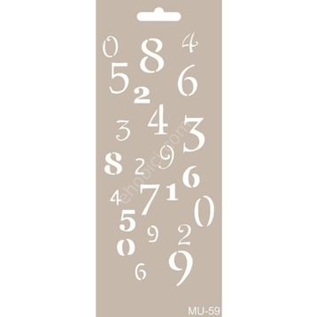 Cadence 10x20 cm MU-59 Mix Media Stencil