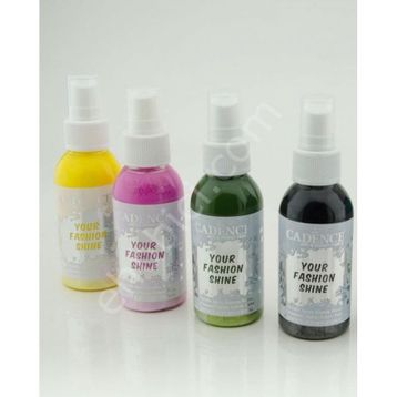 Cadence 1101 Altın Your Fashion Metalik Sprey Kumaş Boyası