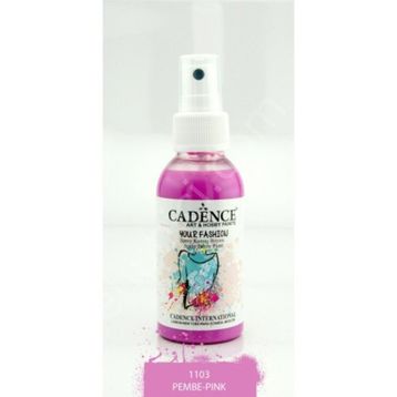 Cadence 1103 Pembe Your Fashion Metalik Sprey Kumaş Boyası
