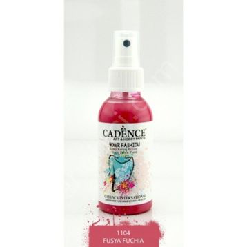 Cadence 1104 Fuşya Your Fashion Metalik Sprey Kumaş Boyası