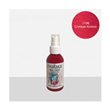 Cadence 1106 Crimson Kırmızı Sprey Kumaş Boyası