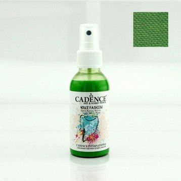 Cadence 1112 Çimen Yeşil 100 ml Sprey Kumaş Boyası