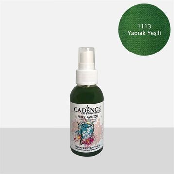 Cadence 1113 Yaprak Yeşil Sprey Kumaş Boyası