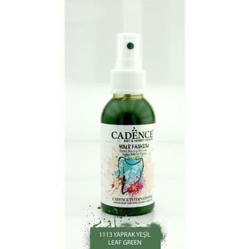 Cadence 1113 Yaprak Yeşili Sprey Kumaş Boyası