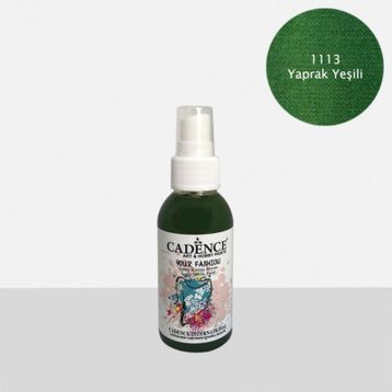 Cadence 1113 Yaprak Yeşili Sprey Kumaş Boyası