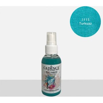 Cadence 1115 Turkuaz Sprey Kumaş Boyası