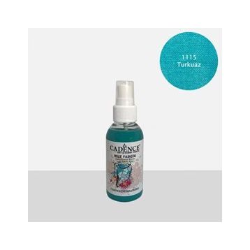 Cadence 1115 Turkuaz Sprey Kumaş Boyası