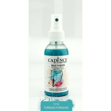 Cadence 1115 Turkuaz Sprey Kumaş Boyası