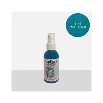 Cadence 1116 Koyu Turkuaz Sprey Kumaş Boyası