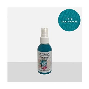 Cadence 1116 Koyu Turkuaz Sprey Kumaş Boyası